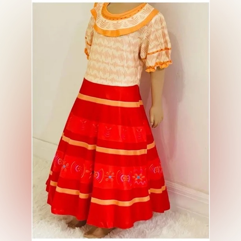 Kids Dolores from Encanto Inspired Costume Dress